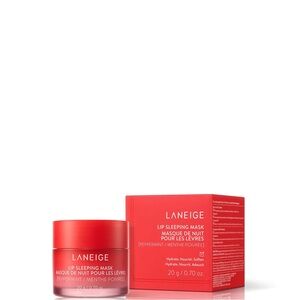 Peppermint Laniege lip mask, discontinued.